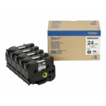 Brother Hge 151V5 Schwarz Auf Durchsichtig Rolle 24 Cm X 8 M 18708363