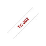 Brother Weiss Rot Rolle 12 Cm X 77 M 1 Stck Druckerband