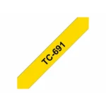 Brother Schwarz Gelb Rolle 09 Cm X 8 M 1 Kassetten Laminiertes Band 835204054