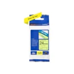 Brother Tze C51 Schwarz Auf Gelb Rolle 24 Cm X 5 M 1475729719