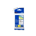 Brother Tze 241 Standard Klebstoff Schwarz Auf Weiss Rolle 18 Cm X 8 M