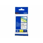 Brother Tz251 Schwarz Auf Weiss Rolle 24 Cm X 8 M