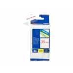 Brother Tze 262 Rot Auf Weiss Rolle 36 Cm X 8 M 1 Kassetten Laminiertes Band