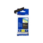 Brother Tze 354 Selbstklebend Gold Auf Schwarz Rolle 24 Cm X 8 M 1360757669