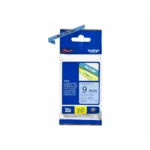 Brother Tze 521 Schwarz Auf Blau Rolle 09 Cm X 8 M