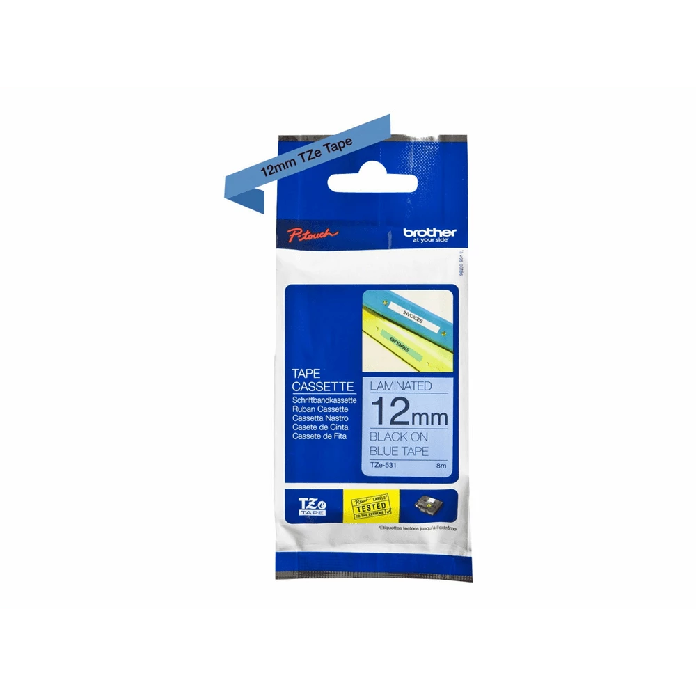 fbbr-tz531o-d16439950d8cba202ebddac2f29b8968-190620-1-70d18af99c74709aff18f90e01cf4200 Brother Tze 531 Schwarz Auf Blau Rolle 12 Cm X 8 M - Image 1