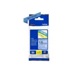 Brother Tze 541 Selbstklebend Schwarz Auf Blau Rolle 18 Cm X 8 M 109832062