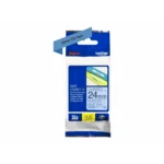 Brother Tze 551 Schwarz Auf Blau Rolle 24 Cm