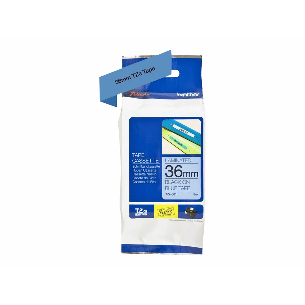 fbbr-tz561-c5fdafa5a585d6bd6e9cc95ebaf13307-190753-1-cfb02f2ddf34040a3046385b55a67d10 Brother Tze 561 Schwarz Auf Blau Rolle 36 Cm X 8 M - Image 1