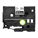 Brother Tze M365 Matt Weiss Auf Mattschwarz Rolle 36 Cm X 8 M 1373183560