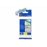 Brother Tze M951 Schwarz Auf Silber Matt Rolle 24 Cm X 8 M