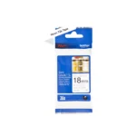 Brother Tze N241 Schwarz Auf Weiss Rolle 18 Cm X 8 M