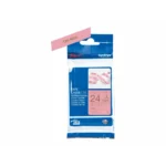 Brother Tze Re54 Seidig Gold Auf Pink Rolle 24 Cm X 4 M