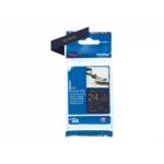 Brother Tze Rn54 Seidig Gold Auf Marineblau Rolle 24 Cm X 4 M 2075273256