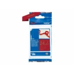 Brother Tze Rw54 Seidig Gold Auf Weinrot Rolle 24 Cm X 4 M