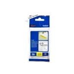 Brother Tze S231 Extra Starker Klebstoff Schwarz Auf Weiss Rolle 12 Cm X 8 M 1035953505