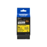 P Touch Tzes621 Spezialband Extra Stark Klebend Schwarzgelb 8M Laminiert 9Mm 345731096