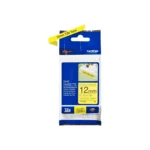 Brother Tze S631 Extrem Stark Haftend Schwarz Auf Gelb Rolle 12 Cm X 8 M 237525070