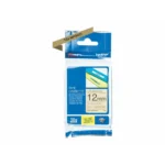 Brother Tze Mpgg31 Schwarz Auf Goldenen Geometriemustern Rolle 12 Cm X 4 M