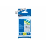 Brother Tze Mpsl31 Schwarz Auf Silber Glanzend Rolle 12 Cm X 4 M