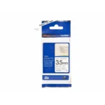 Brother Tze N201 Schwarz Auf Weiss Rolle 356 Cm X 8 M