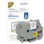 Mediarange Kunststoff Schriftbandkassette 36Mm X 8M Tz 261 Schwarz Auf Weiss