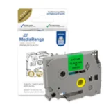 Mediarange Kunststoff Schriftbandkassette 12Mm X 8M Tz 731 Schwarz Auf Grun 1746189194
