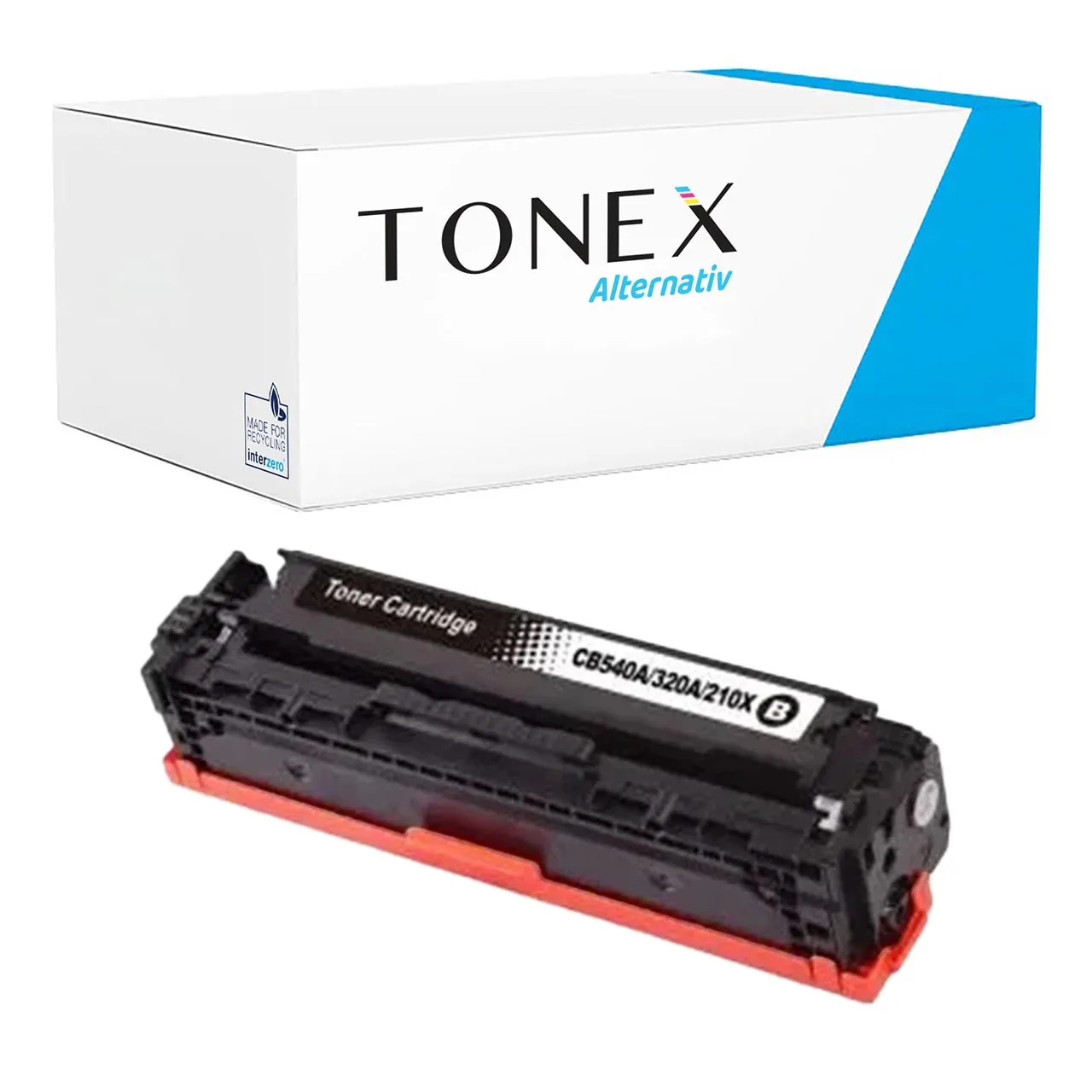 hp-125a-black-1 Tonex Alternativ Fur Hp 125A Cb540A Toner Schwarz Bis Zu 2200 Seiten - Image 1