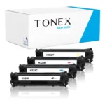 Tonex Alternativ Fur Hp 128A Ce320A Toner Schwarz Cyan Magenta Gelb Spar Set