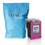 Tonex Alternativ Fur Hp 304Xl N9K07Ae Tinte Color Bis Zu 300 Seiten 12Ml
