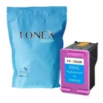 Tonex Alternativ Fur Hp 305Xl 3Ym63Ae Tinte Color Bis Zu 400 Seiten