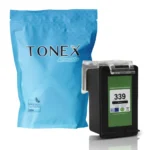 Tonex Alternativ Fur Hp 339 C8767Ee Tinte Schwarz Bis Zu 1200 Seiten 30Ml