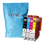 Tonex Alternativ Fur Hp 364Xl Tinte Schwarz Cyan Magenta Gelb 78Ml Spar Set