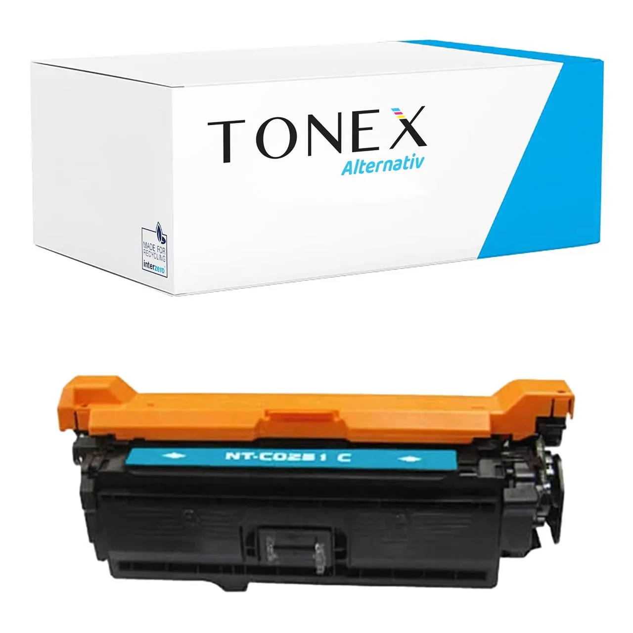 hp-504a-cyan Tonex Alternativ Fur Hp 504A Ce251A Toner Cyan Bis Zu 7000 Seiten - Image 1