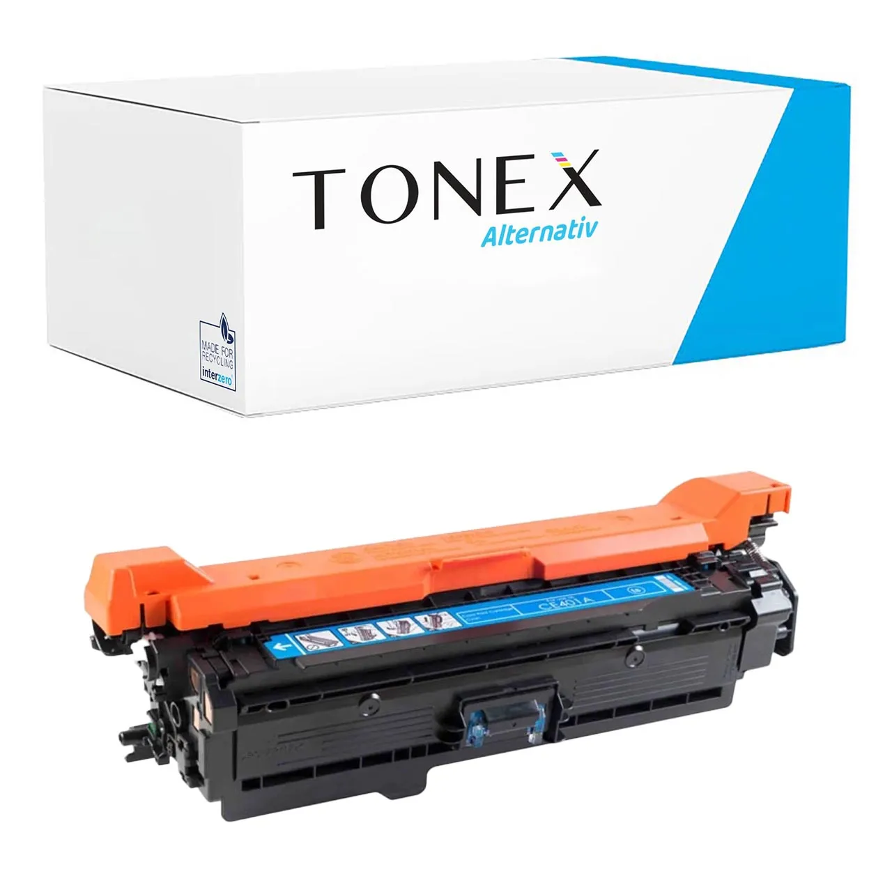 hp-507a-cyan Tonex Alternativ Fur Hp 507A Ce401A Toner Cyan Bis Zu 6000 Seiten - Image 1