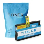 Tonex Alternativ Fur Hp 711 Cz130A Tinte Cyan 30Ml