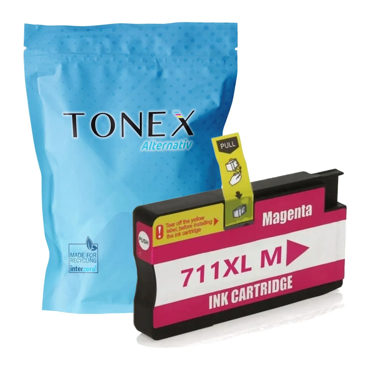 hp-711-magenta Tonex Alternativ Fur Hp 711 Cz131A Tinte Magenta 30Ml - Image 1