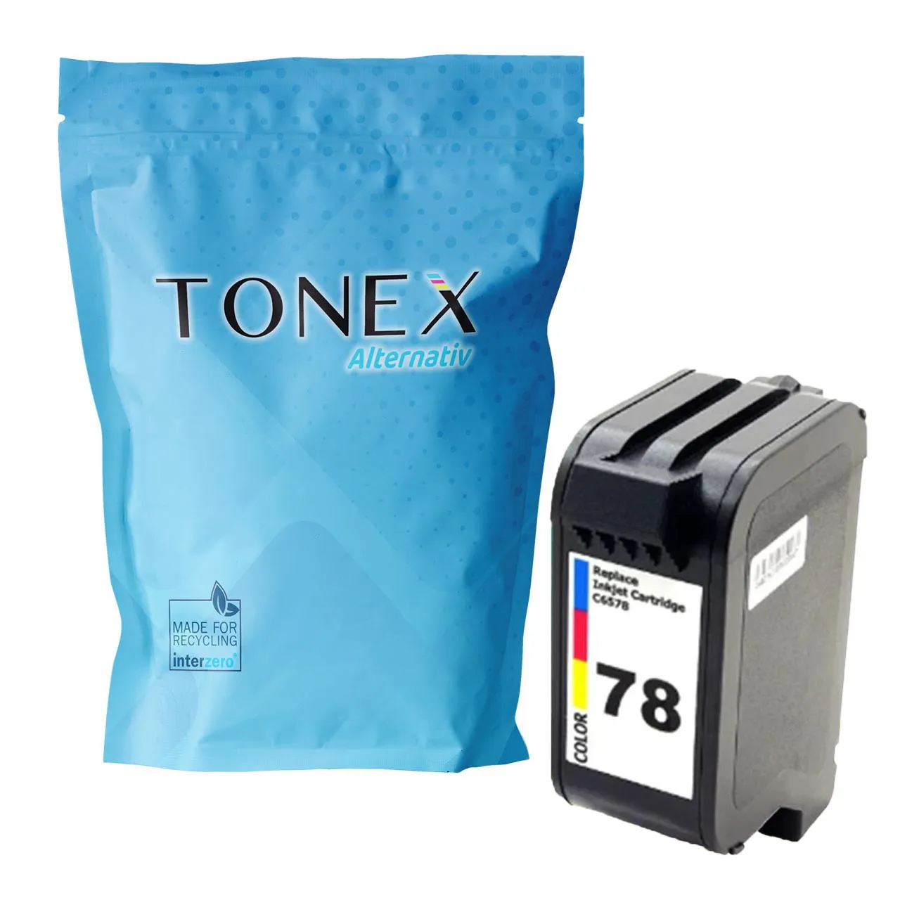 hp-78xl-color Tonex Alternativ Fur Hp 78 C6578Ae Tinte Color Bis Zu 900 Seiten 40Ml Tri Color - Image 1