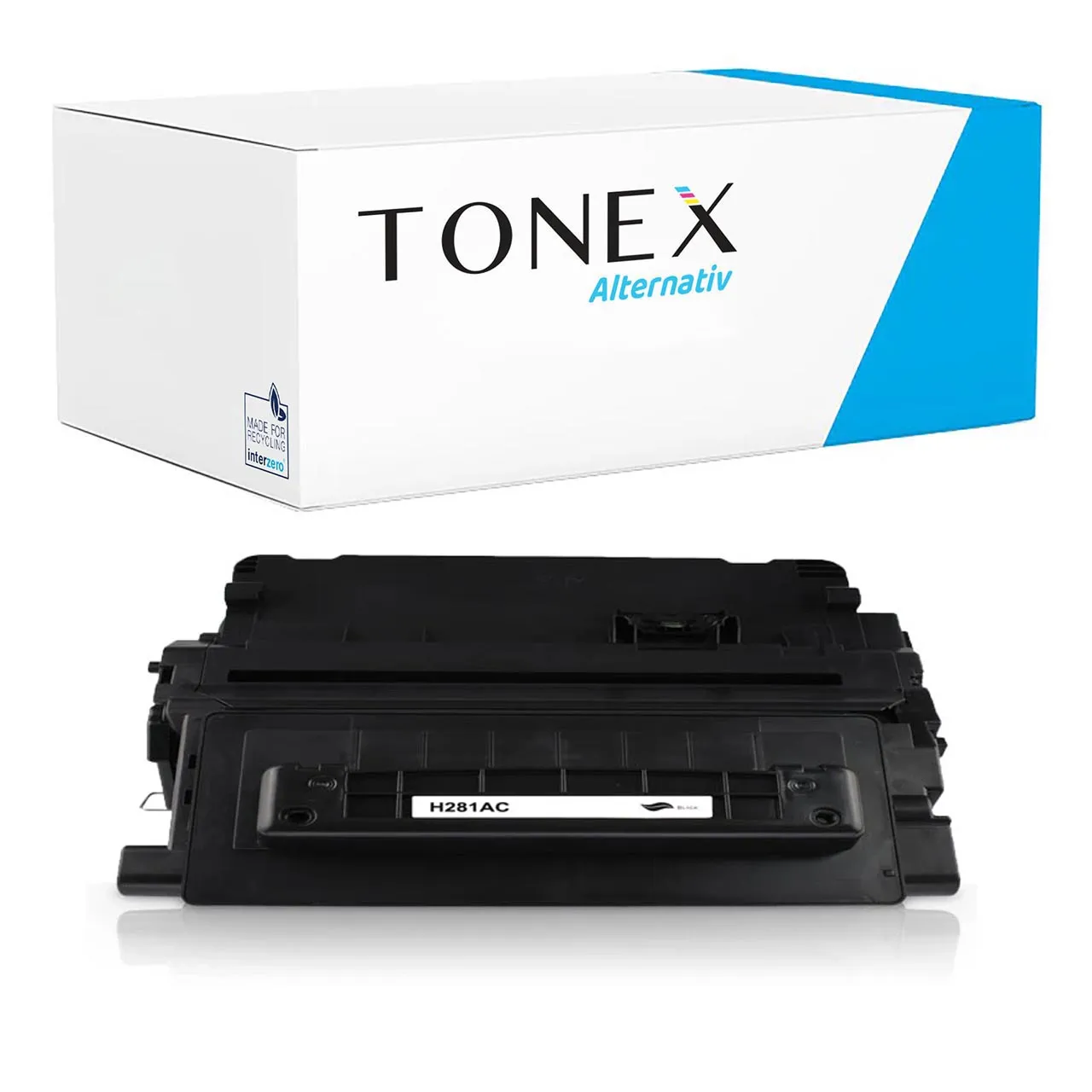 hp-81a-black Tonex Alternativ Fur Hp 81A Cf281A Toner Schwarz Bis Zu 10500 Seiten - Image 1
