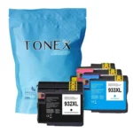 Tonex Alternativ Fur Hp 932Xl 933 Tinte Schwarz Cyan Magenta Gelb 4Er Pack