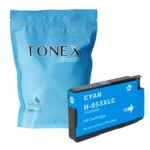 Tonex Alternativ Fur Hp 953Xl F6U16Ae Tinte Cyan Bis Zu 1700 Seiten