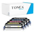 Tonex Alternativ Fur Hp 642A Toner Schwarz Cyan Magenta Gelb Spar Set
