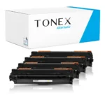 Tonex Alternativ Fur Hp 650A Toner Schwarz Spar Set