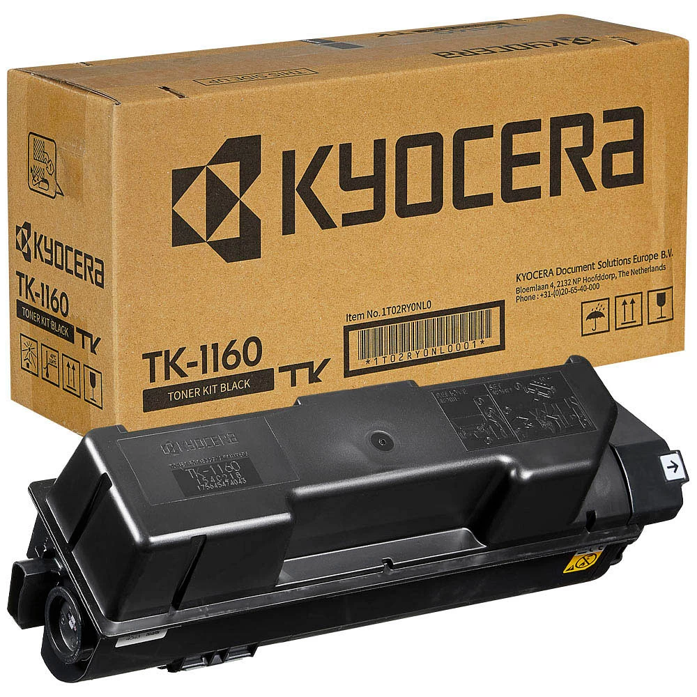 kyocera-tk-1160-schwarz-toner-340099 Original Kyocera Tk 1160 Black Tonerkartusche - Image 1