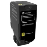 Lexmark 74C2Sy0 Yellow Toner