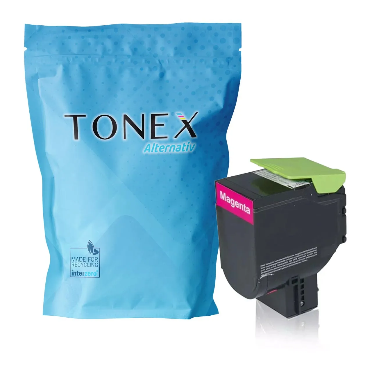 lexmark-802s-magenta Tonex Alternativ Fur Lexmark 802S 80C2Sm0 Toner Magenta Bis Zu 2000 Seiten - Image 1