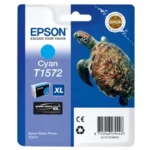 Original Epson C13T15724010 T1572 Tintenpatrone Cyan
