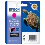Original Epson C13T15734010 T1573 Tintenpatrone Magenta