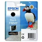 Original Epson C13T32414010 T3241 Tintenpatrone Schwarz