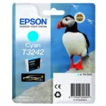 Original Epson C13T32424010 T3242 Tintenpatrone Cyan
